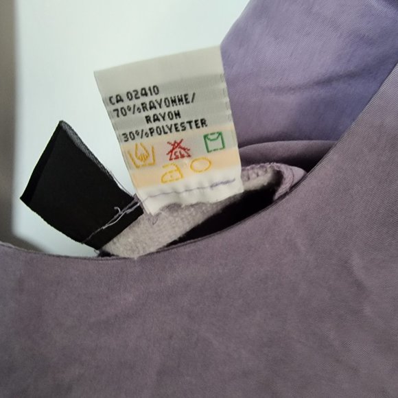 VINTAGE THYME lilac maternity dress - Picture 4 of 7